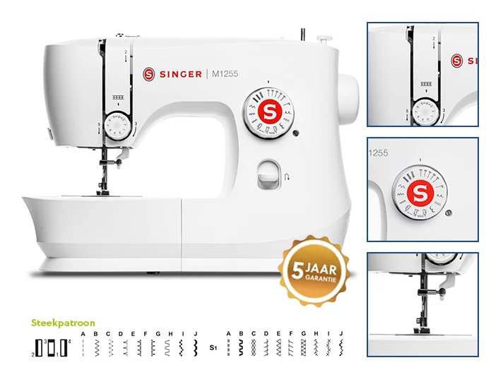 Mode maken en ontwerpen: naaimachine